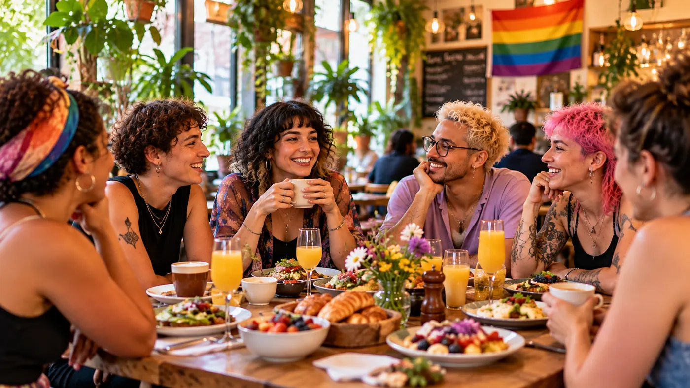 Brunch queer et allié·es à Paris – rencontre conviviale Fluide